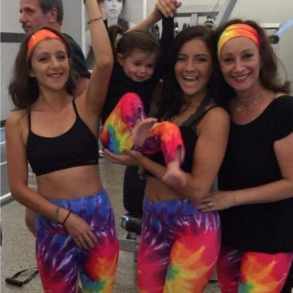 A Way To Go Wearable Art Yoga Pants - Picture 6 of 7